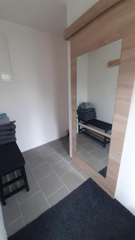 Postel nebo postele na pokoji v ubytování U Herolda