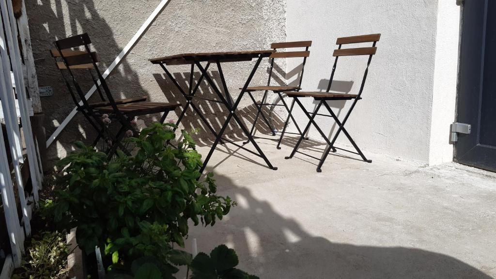Balkón nebo terasa v ubytování U Herolda