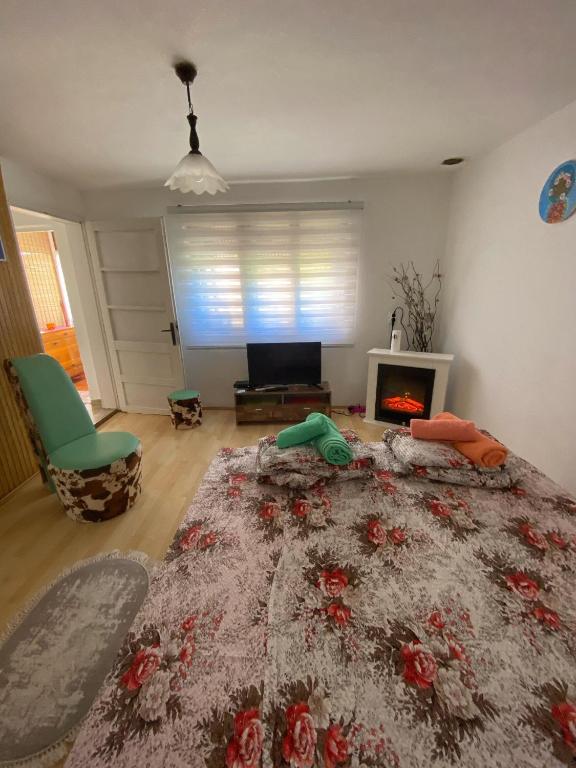 Postel nebo postele na pokoji v ubytování KOD BAKE