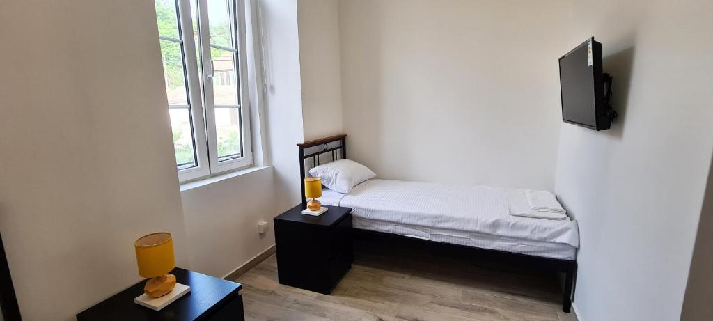 Postel nebo postele na pokoji v ubytování Rajski Horiznonti - Rooms Ram
