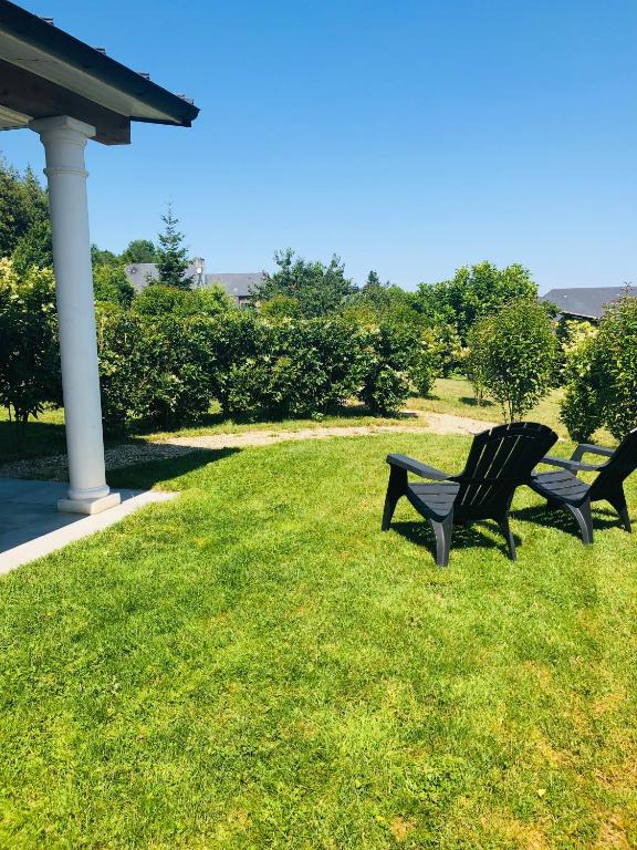 Bel Air Studios-Terrasse couverte-Jardinet-Vue Pont de Normandie-Parking privé - 9