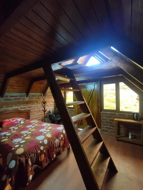 Postel nebo postele na pokoji v ubytování Chimborazo Basecamp
