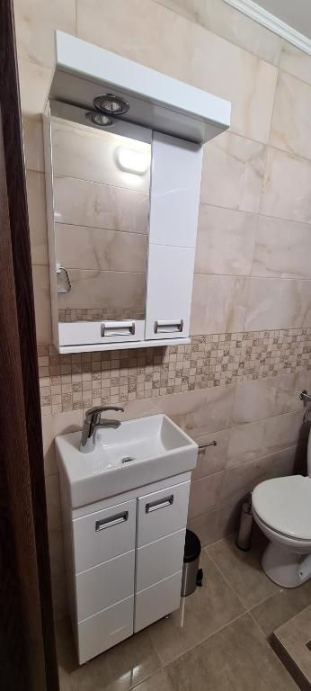Koupelna v ubytování Rajski Horizonti - Rooms Ram