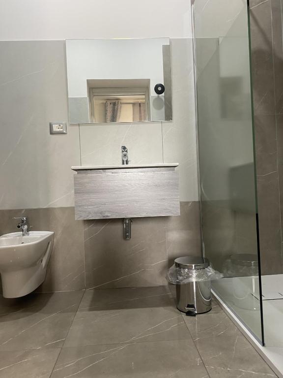 Kúpeľňa v ubytovaní Akoya Rooms Capo Vaticano