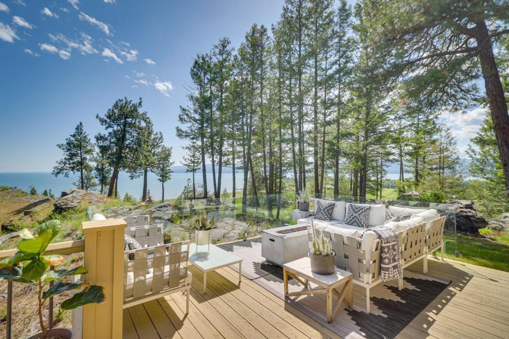 Stunning Bigfork Home with Views of Flathead Lake!, Bigfork
