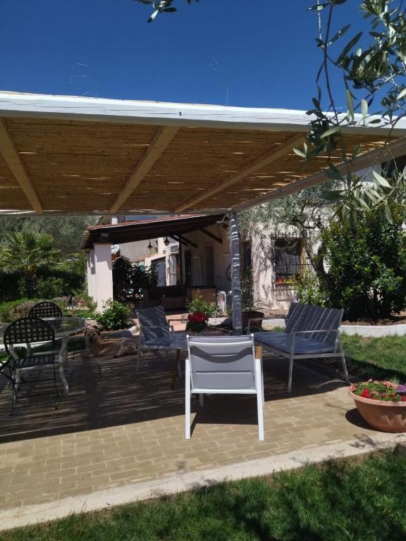 Zahrada ubytování B&B Valverde