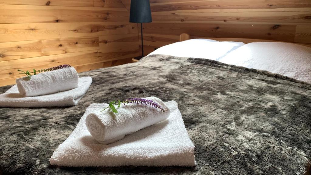 Postel nebo postele na pokoji v ubytování Apartament Hakerówka