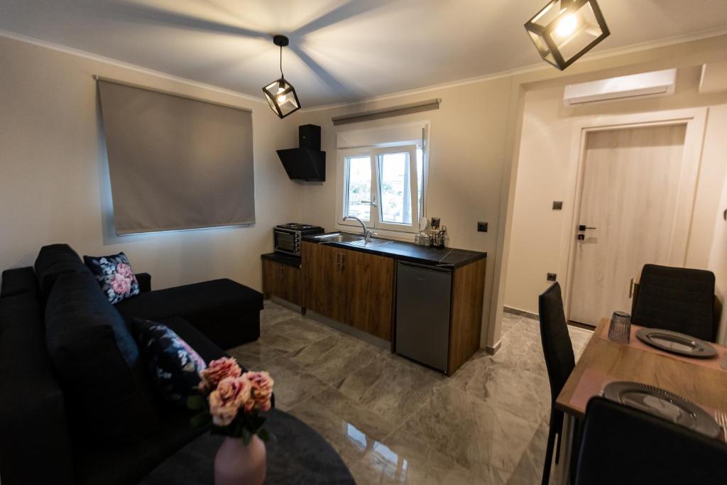 Posezení v ubytování K&M Villas