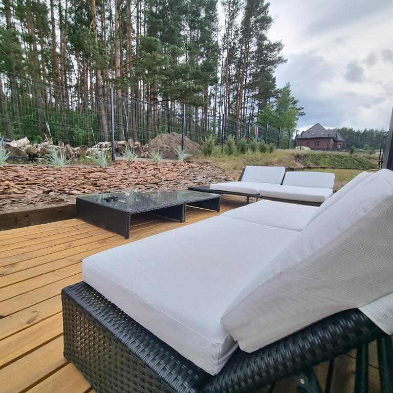 Fotografie z fotogalerie ubytování BOSKO domki z sauną i balią w Sulminie obok Gdańska v destinaci Sulmin