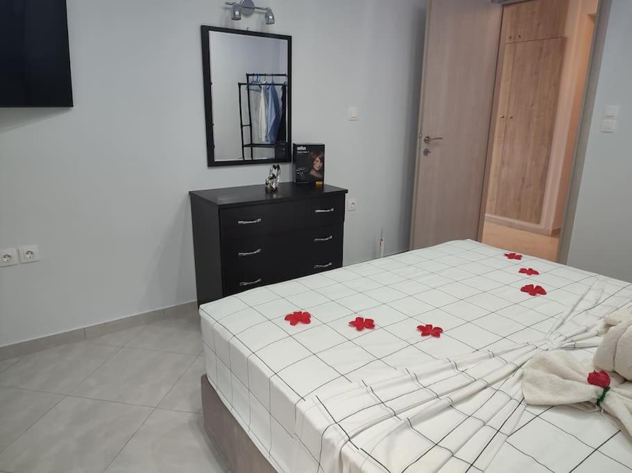 Posteľ alebo postele v izbe v ubytovaní Apartment in the Center of Athens