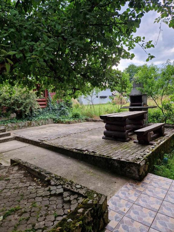 Zahrada ubytování Casa Jan B.