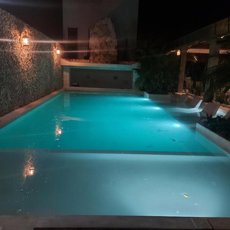 Bazén v ubytování Hotel Nojoch che nebo v jeho okolí