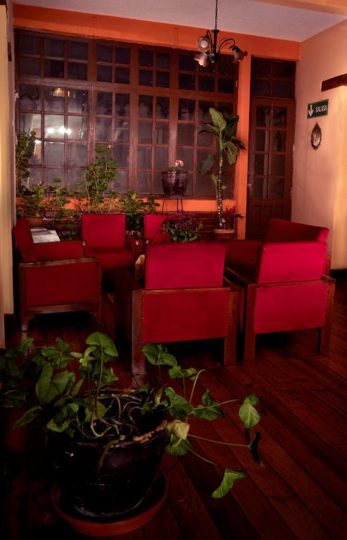 Posezení v ubytování La Posada Colonial
