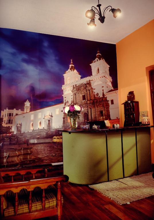 Restaurace v ubytování La Posada Colonial