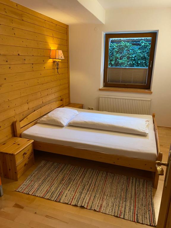 Postel nebo postele na pokoji v ubytování Haus Christophorus