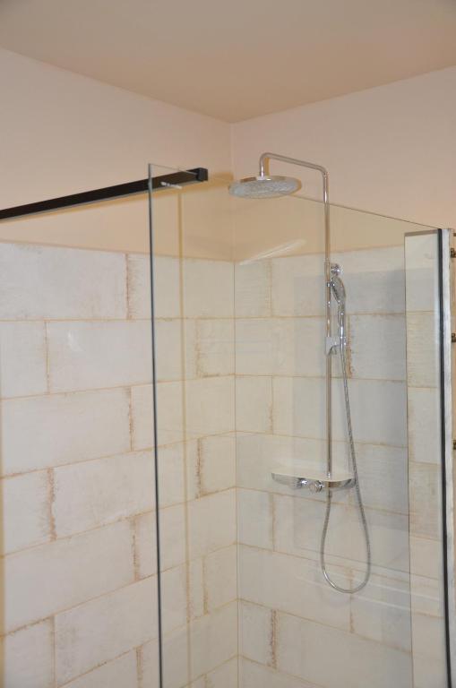 Koupelna v ubytování Apartmán Nad potokem