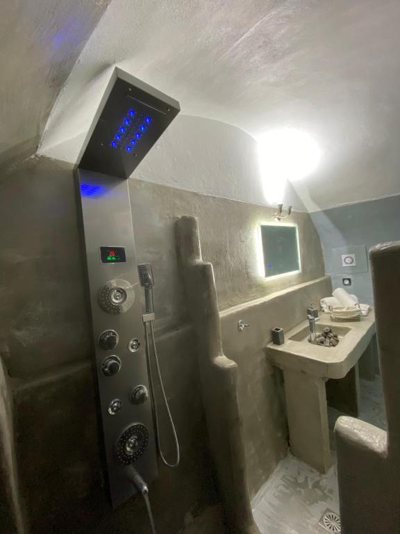 Kuchyň nebo kuchyňský kout v ubytování Cueva Con Vista Studios