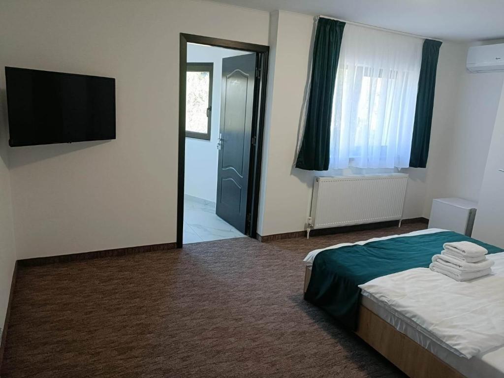 Ένα ή περισσότερα κρεβάτια σε δωμάτιο στο Casa Venus