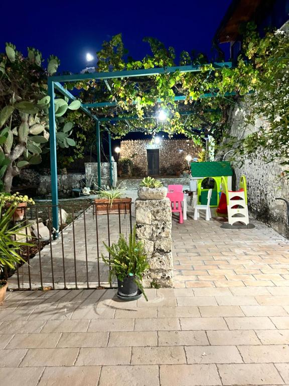 Zahrada ubytování Antico casale Sofia