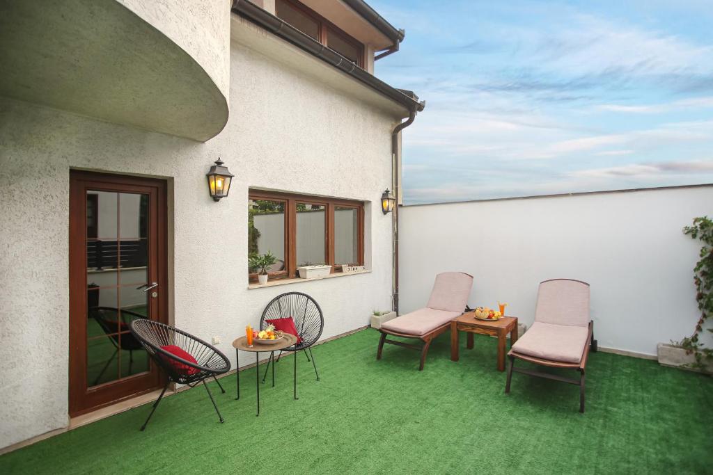 Zahrada ubytování Hotel Emen