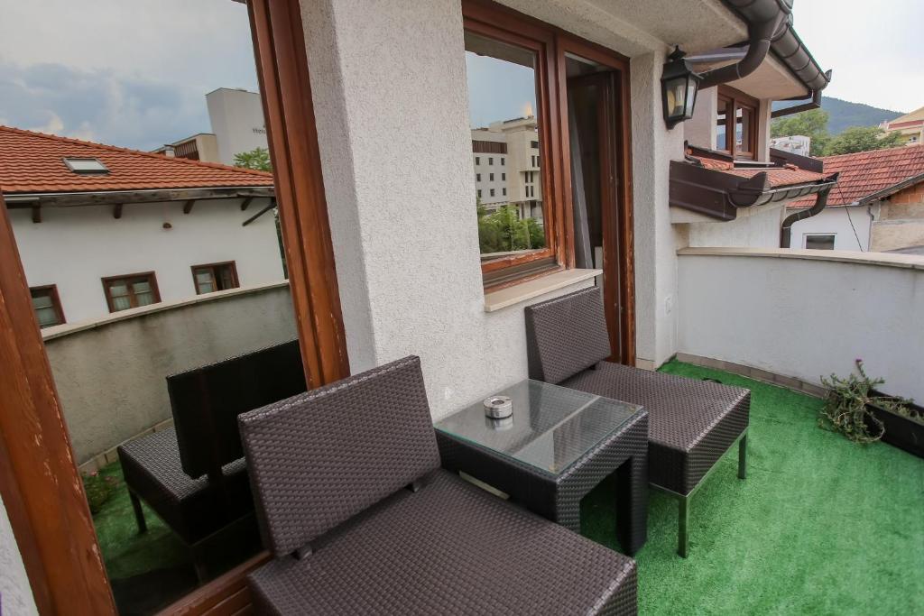 Posezení v ubytování Hotel Emen