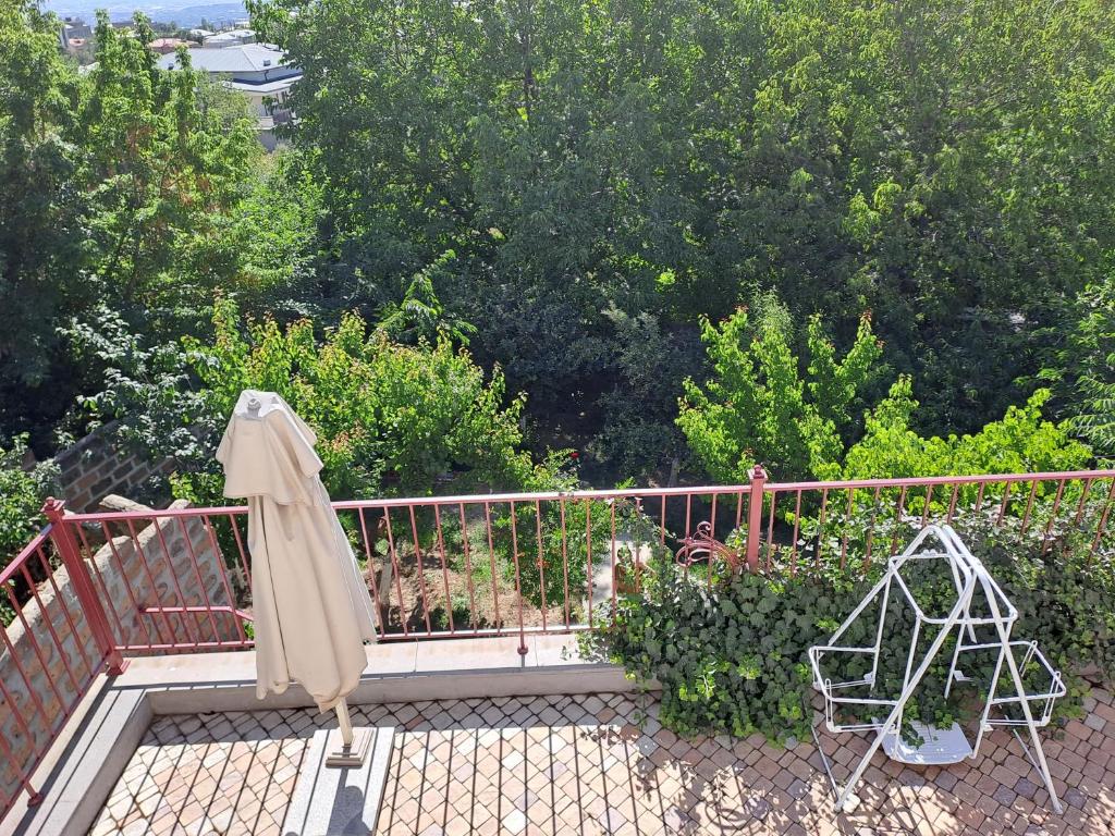 Zahrada ubytování HillTop Yerevan
