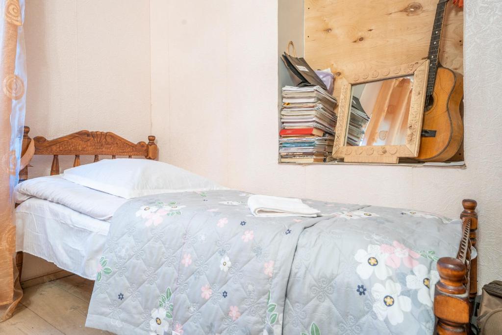 Postel nebo postele na pokoji v ubytování GuestHouse NaSHGOBI