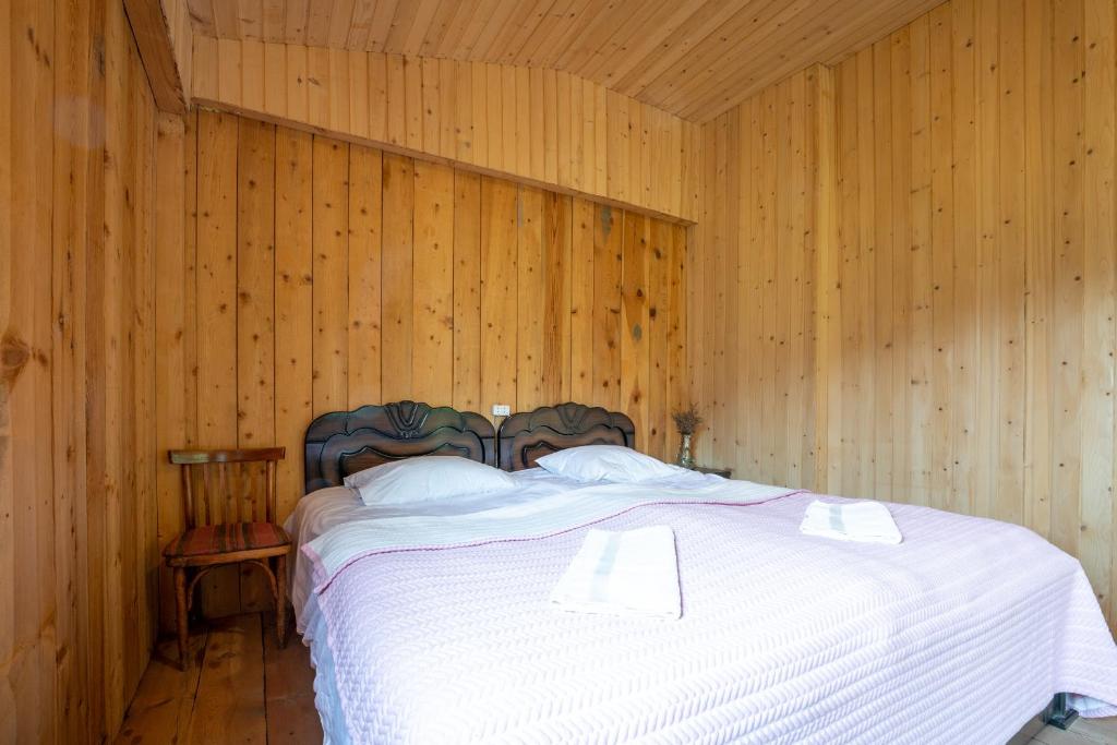 Postel nebo postele na pokoji v ubytování GuestHouse NaSHGOBI