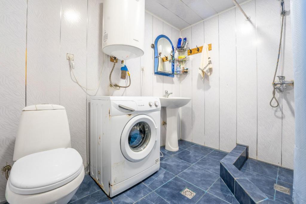 Koupelna v ubytování GuestHouse NaSHGOBI