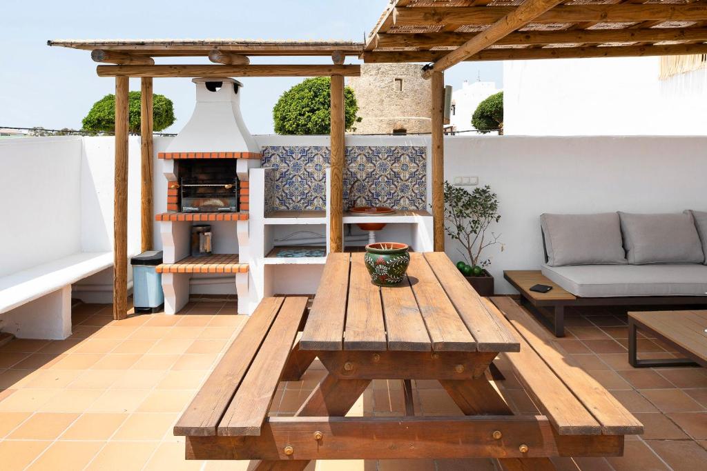 Posedenie v ubytovaní Casa Boqueron