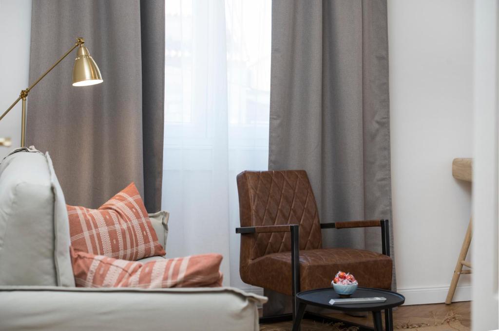Posezení v ubytování Luxury Apartments Bella - Split Centre w Free Parking