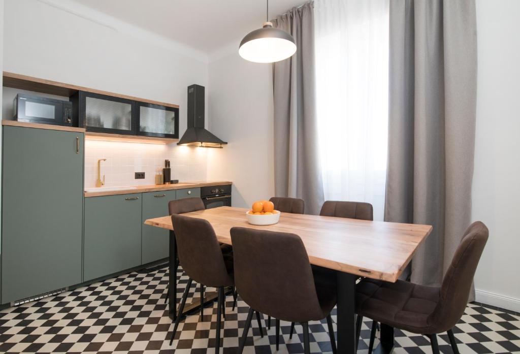 Kuchyň nebo kuchyňský kout v ubytování Luxury Apartments Bella - Split Centre w Free Parking