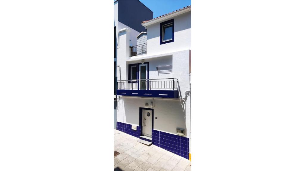 Balkón alebo terasa v ubytovaní Casa con vistas al mar en A Guarda