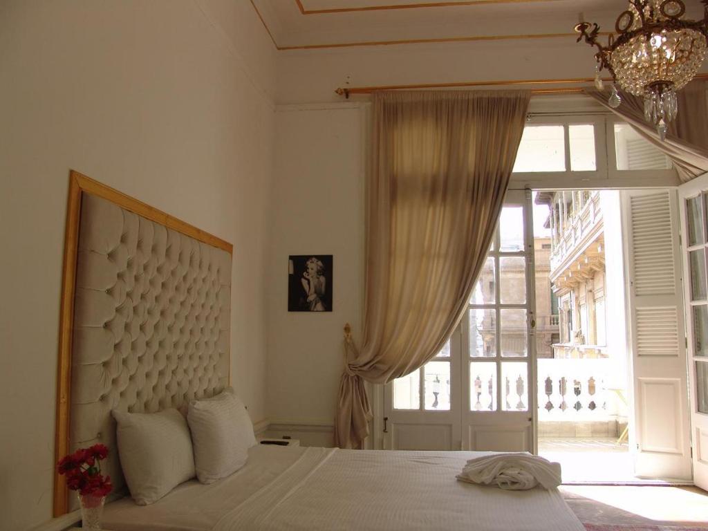 Postel nebo postele na pokoji v ubytování New palace court