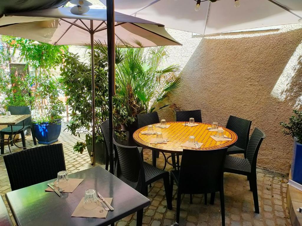 Restaurace v ubytování Au Remp'Arts