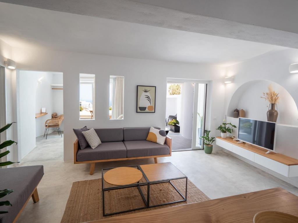 Posezení v ubytování Valery Suites
