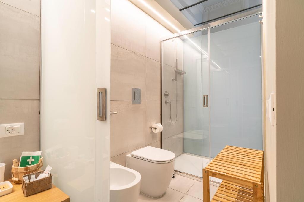 Koupelna v ubytování B&B Handy Palermo