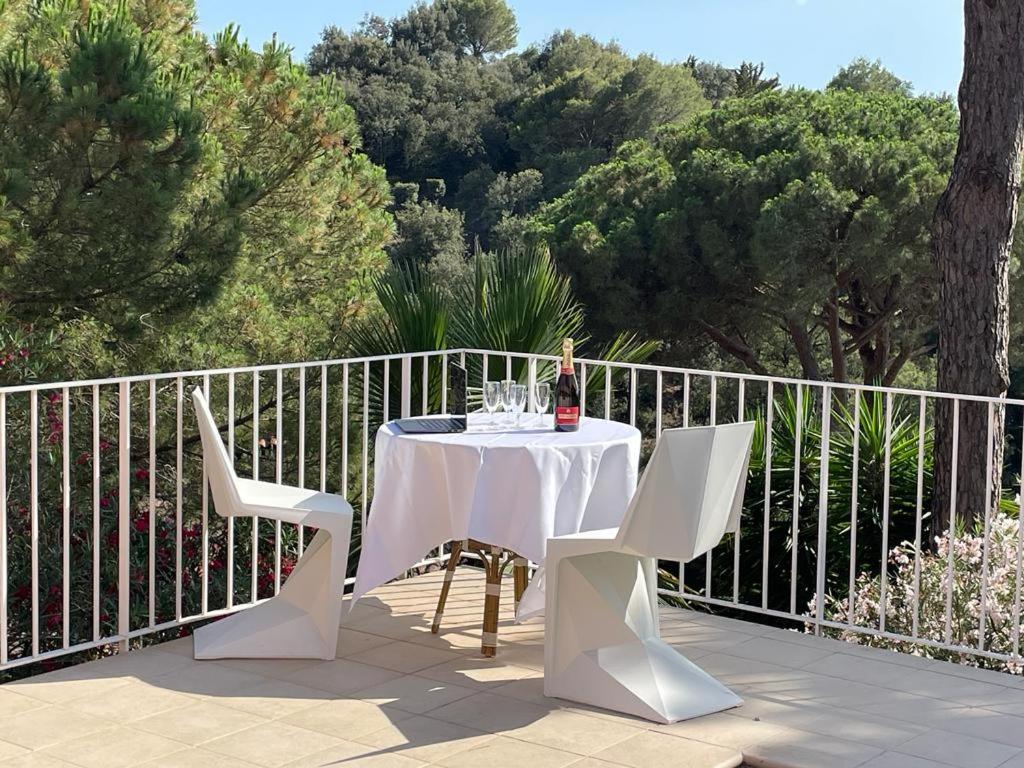 Balkón nebo terasa v ubytování Casa Bosc (Residencial Begur)