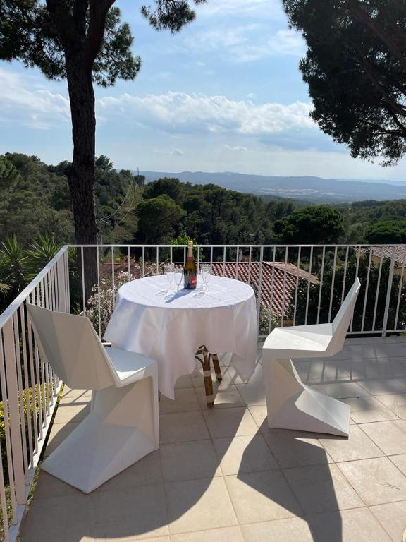 Balkón nebo terasa v ubytování Casa Bosc (Residencial Begur)