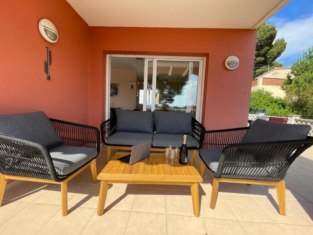 Posezení v ubytování Casa Bosc (Residencial Begur)