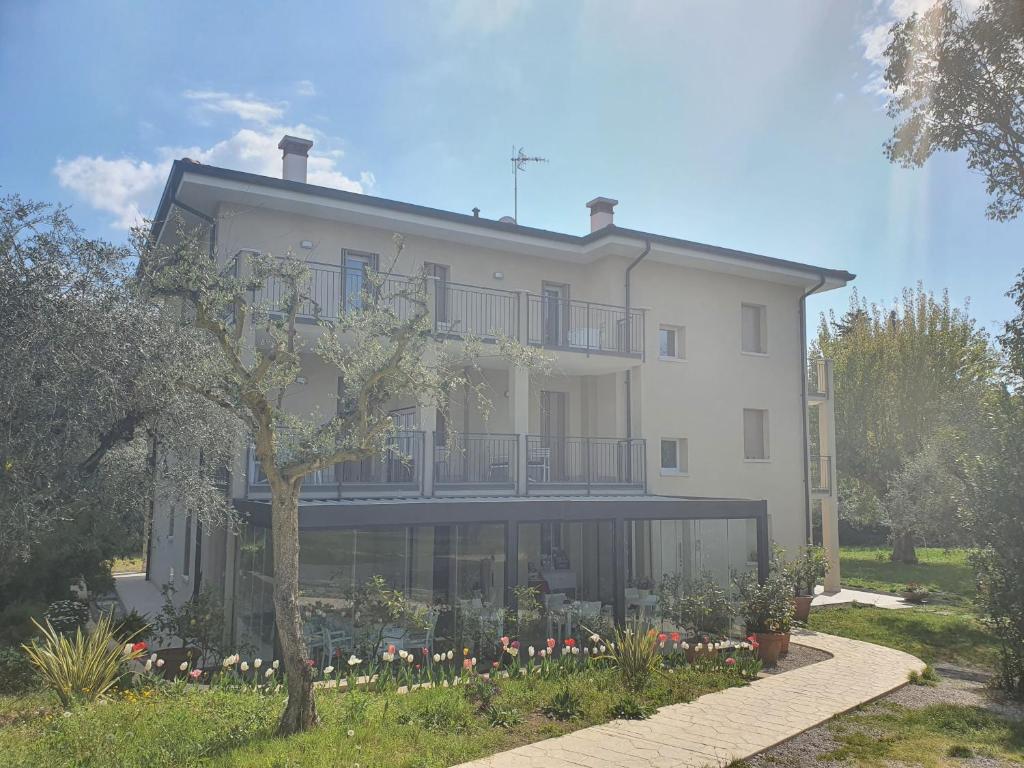 Zahrada ubytování Albergo Campagnola