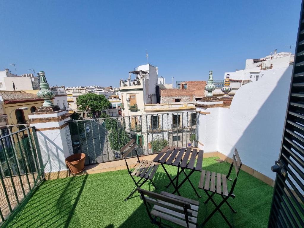 Increíble ático con vistas