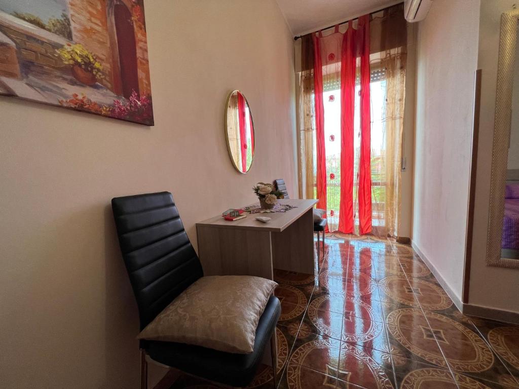 Posezení v ubytování B&B EMPIRA Lamezia Terme
