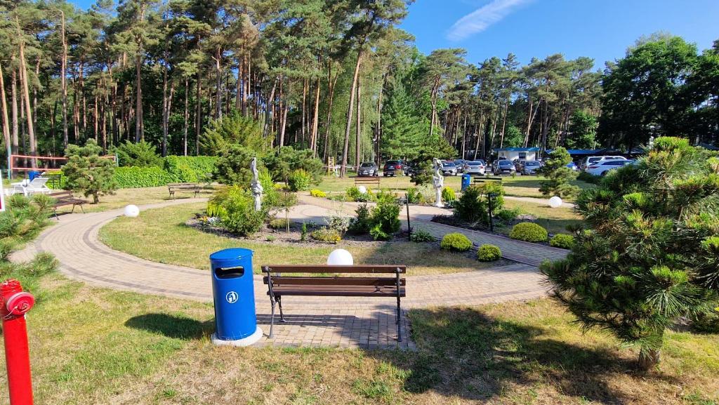 Zahrada ubytování Komfortowy Apartament w Blue Mare