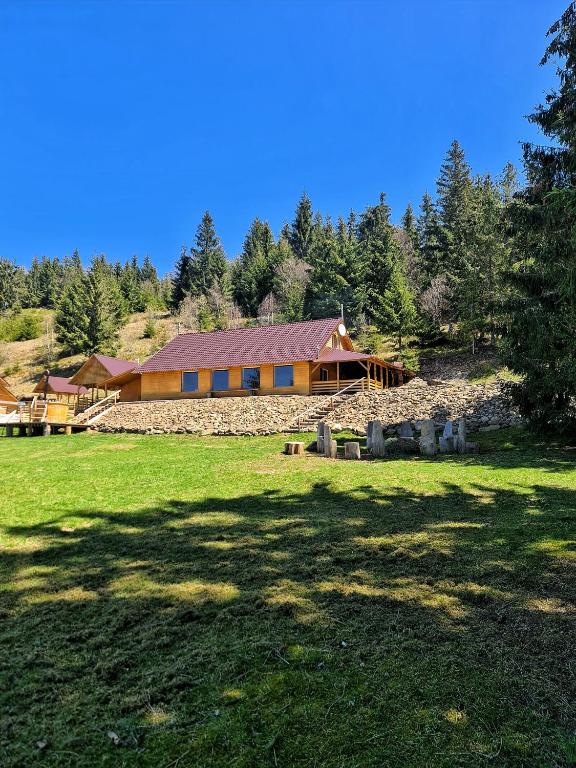 Zahrada ubytování Cabana Dor de Apuseni
