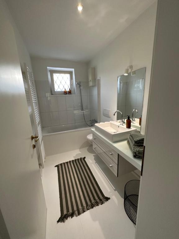 Koupelna v ubytování Casa Móre GRAY