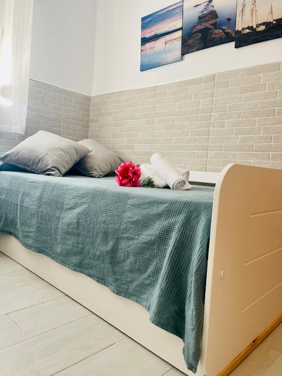 Postel nebo postele na pokoji v ubytování AITA CASA BARBATE