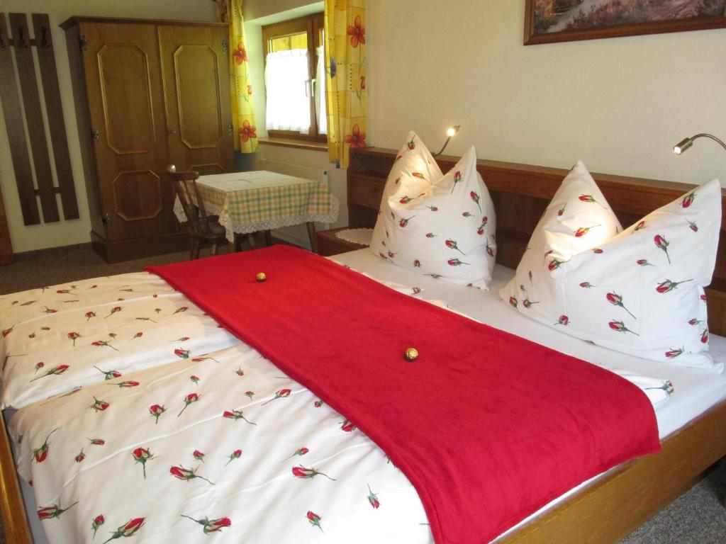 Postel nebo postele na pokoji v ubytování Appartement Hasenauer