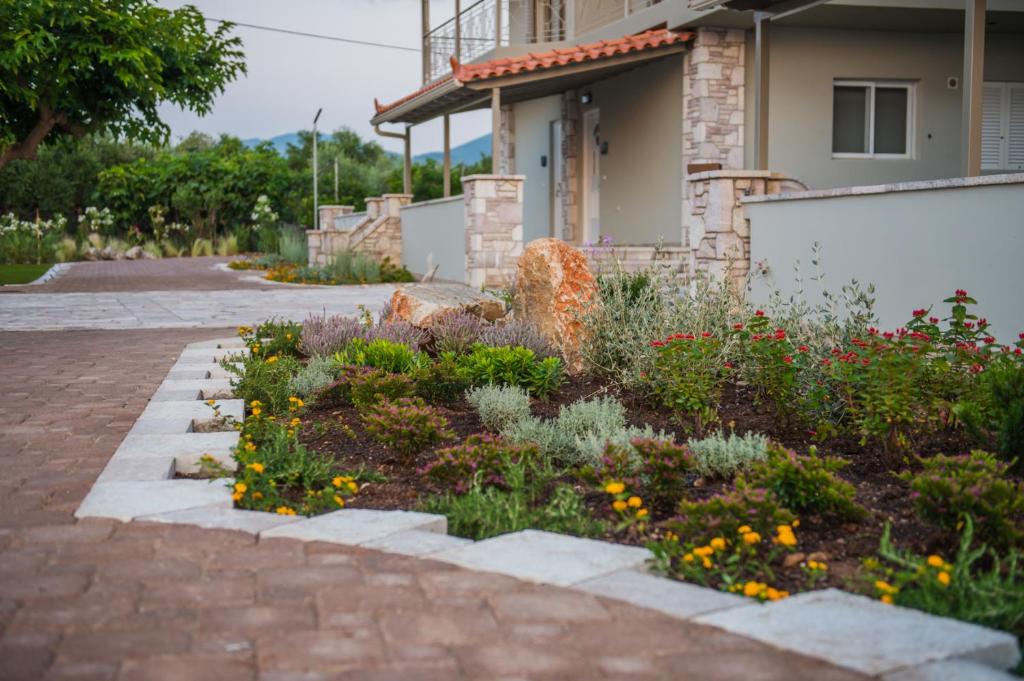 Zahrada ubytování Terra Hélios Suites & Studios