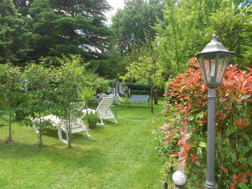 Zahrada ubytování B&B La Quercia